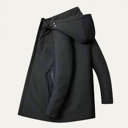 Men's Winter Parka with Integrated Hood