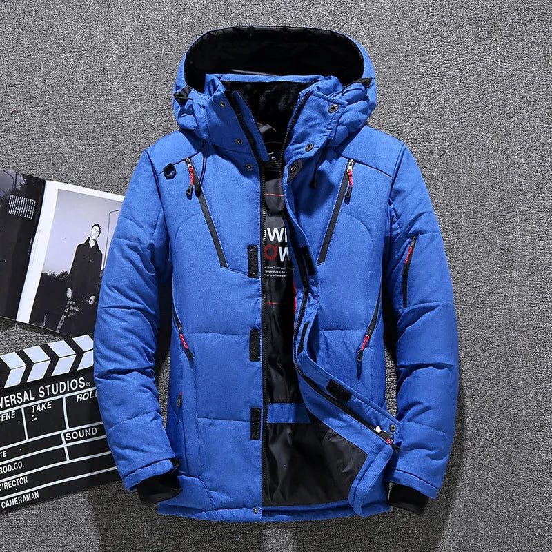 Men's Casual Hooded Sweatshirt Jacket