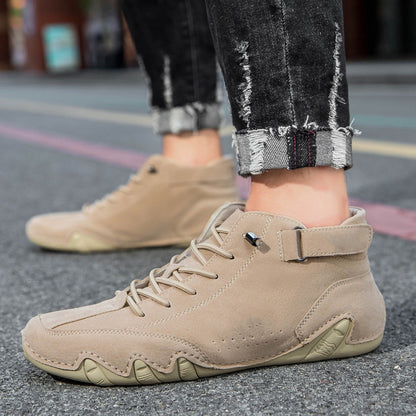 Men's Genuine Suede Minimalist Shoes