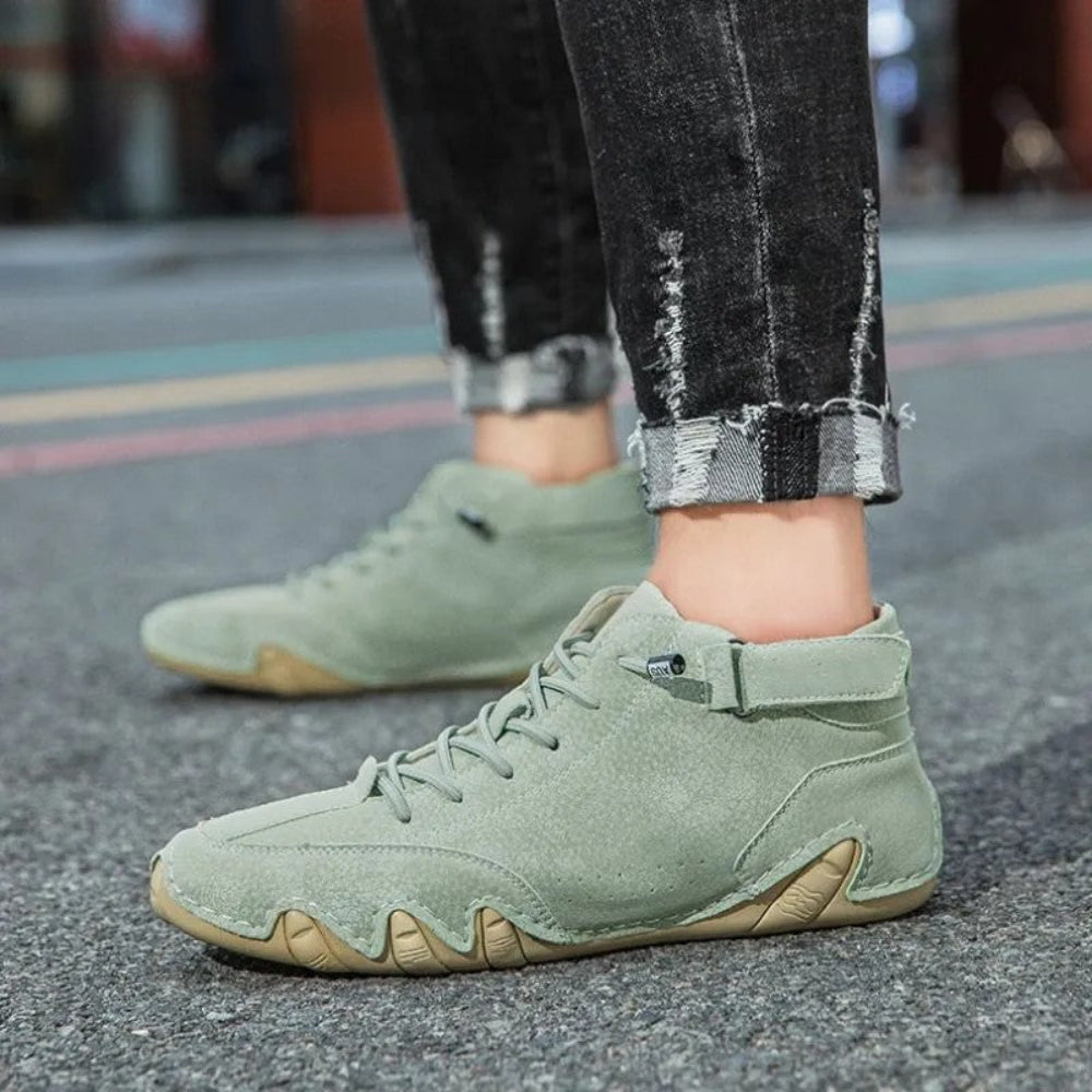 Men's Genuine Suede Minimalist Shoes
