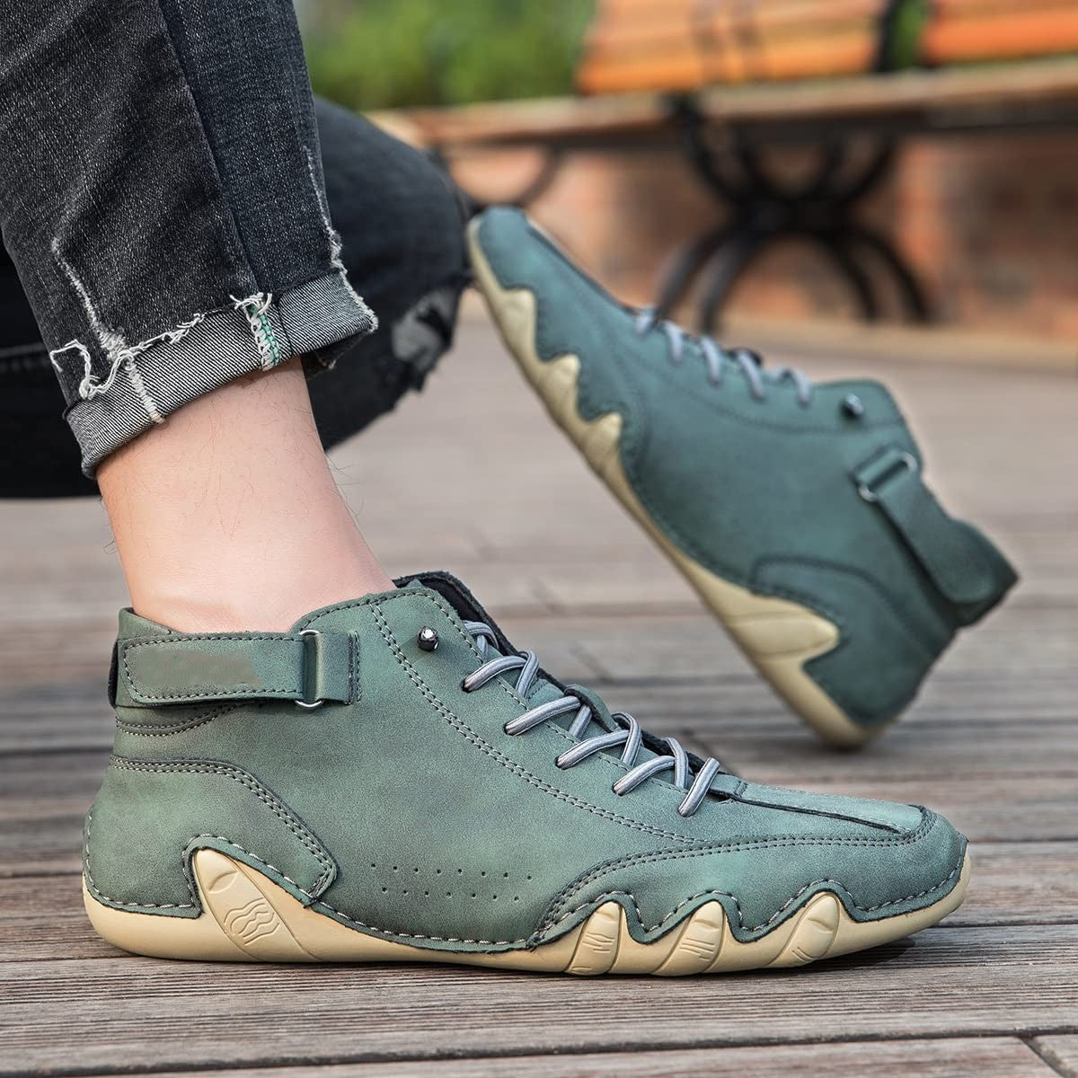 Waterproof Men's Hiking Slip Resistant Shoes - BritishElegance