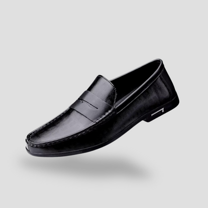 Men's Leather Loafers Slip-On Casual Shoes