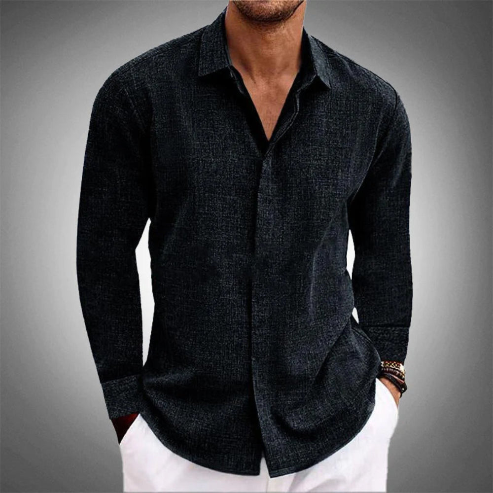 Lightweight Summer Men's Cotton Shirt