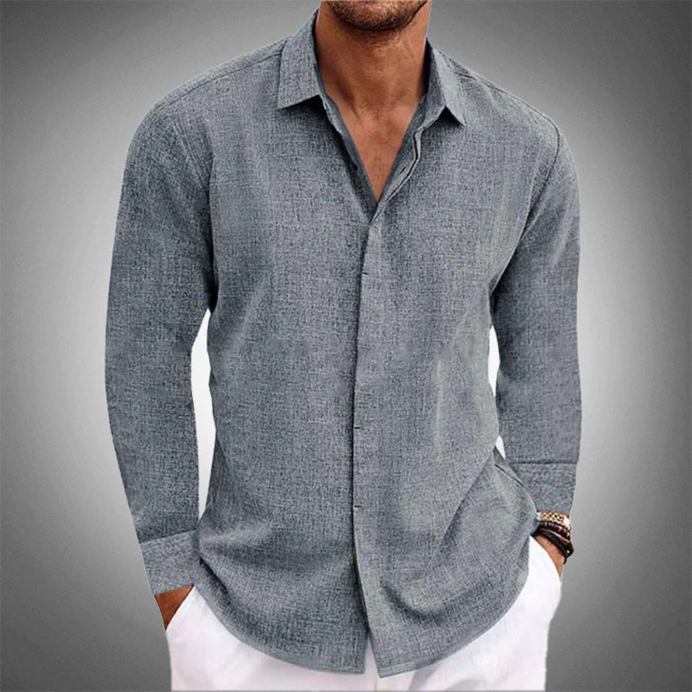 Lightweight Summer Men's Cotton Shirt