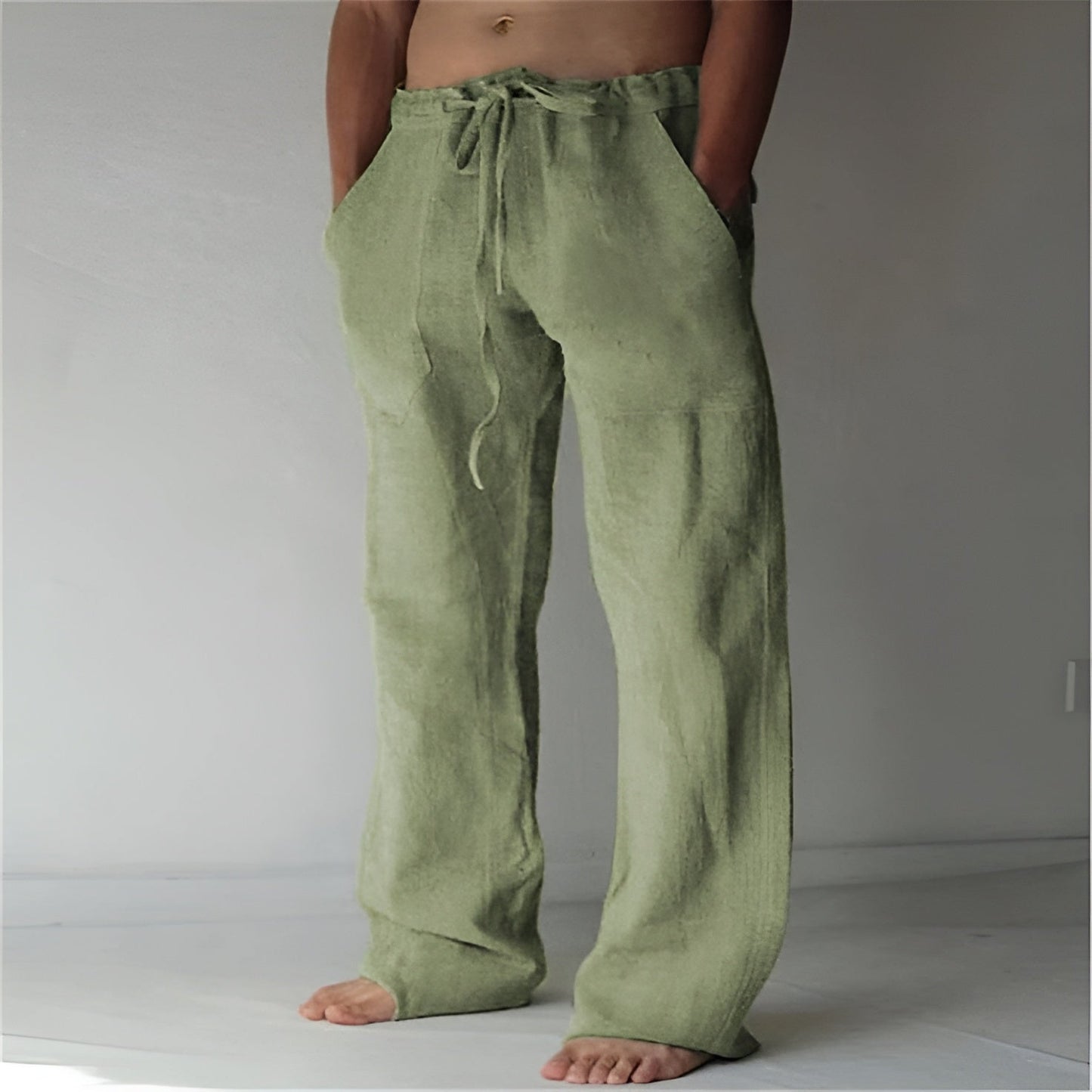 Lightweight Men's Summer Pants Comfortable Trousers