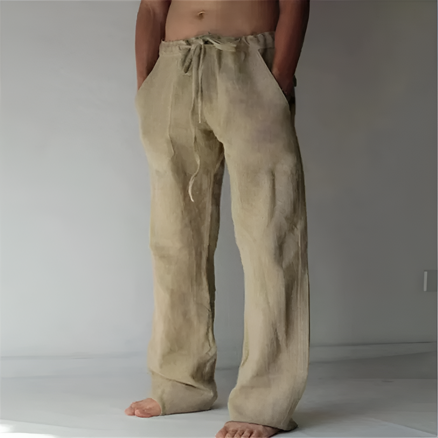 Lightweight Men's Summer Pants Comfortable Trousers