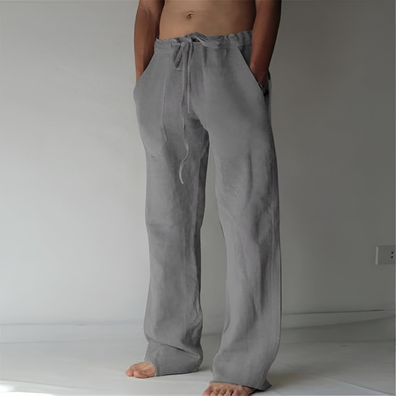 Lightweight Men's Summer Pants Comfortable Trousers