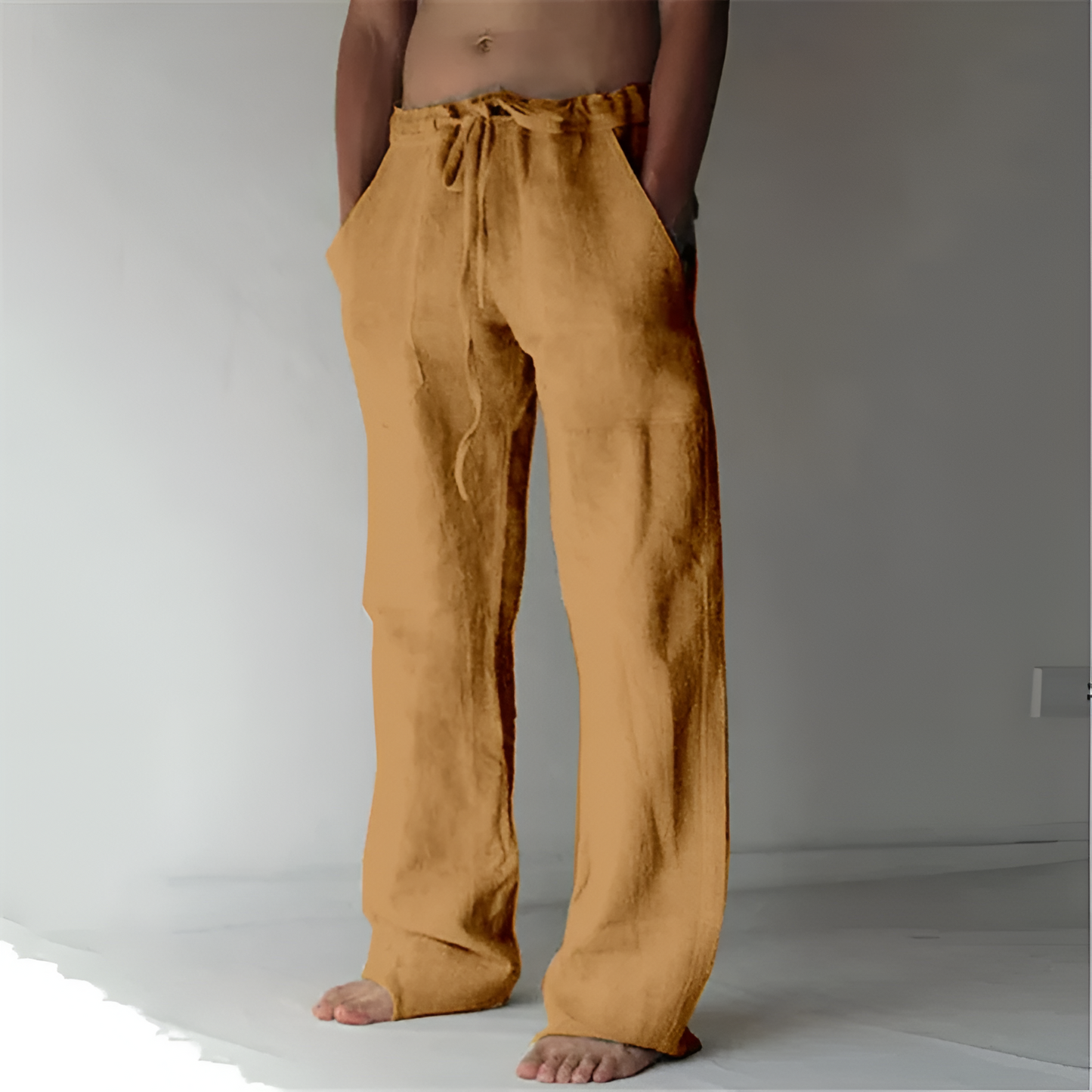 Lightweight Men's Summer Pants Comfortable Trousers