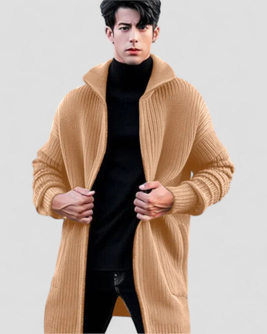 Men’s Oversized Chunky Knit Cardigan
