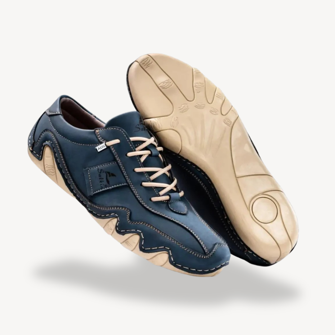 Men’s Smooth Leather Casual Sneaker