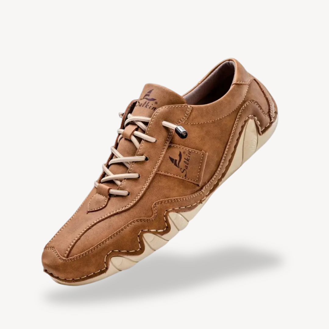 Men’s Smooth Leather Casual Sneaker