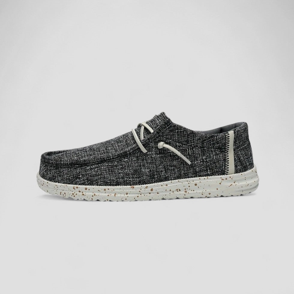 Men's Orthopedic Cotton Slip On Lightweight Woven Loafers