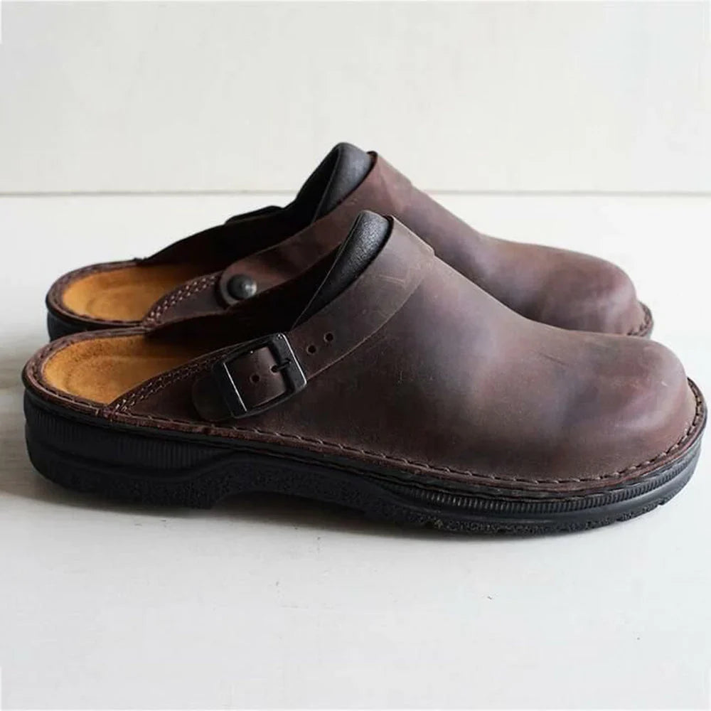 Comfortable Men's Leather Slip On Loafers - BritishElegance
