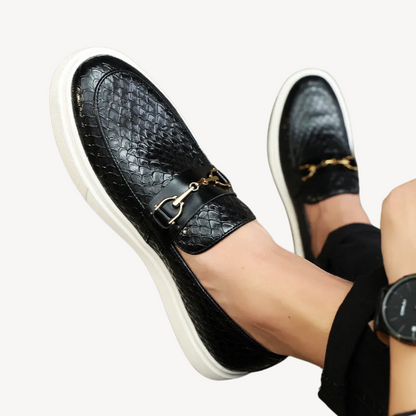Men’s Embossed Loafer Sneakers