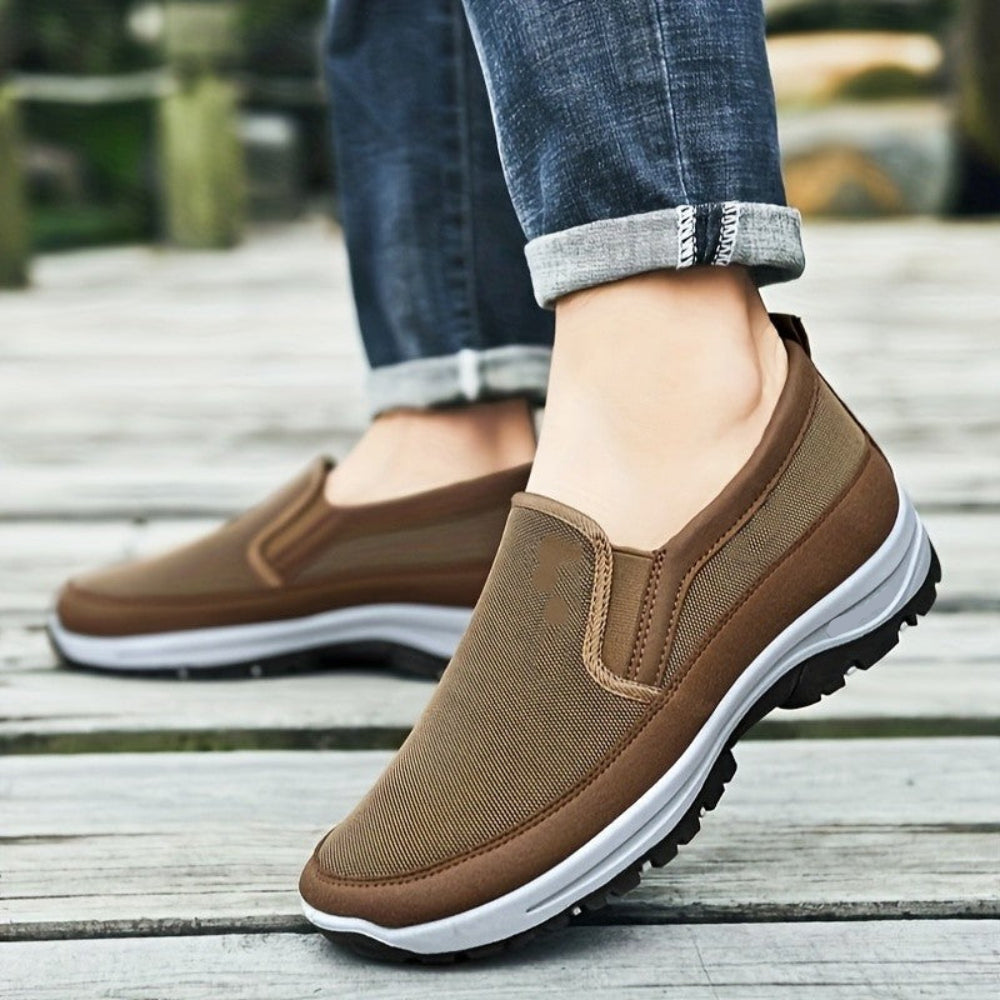 Comfortable Supportive Men's Walking Shoes - BritishElegance