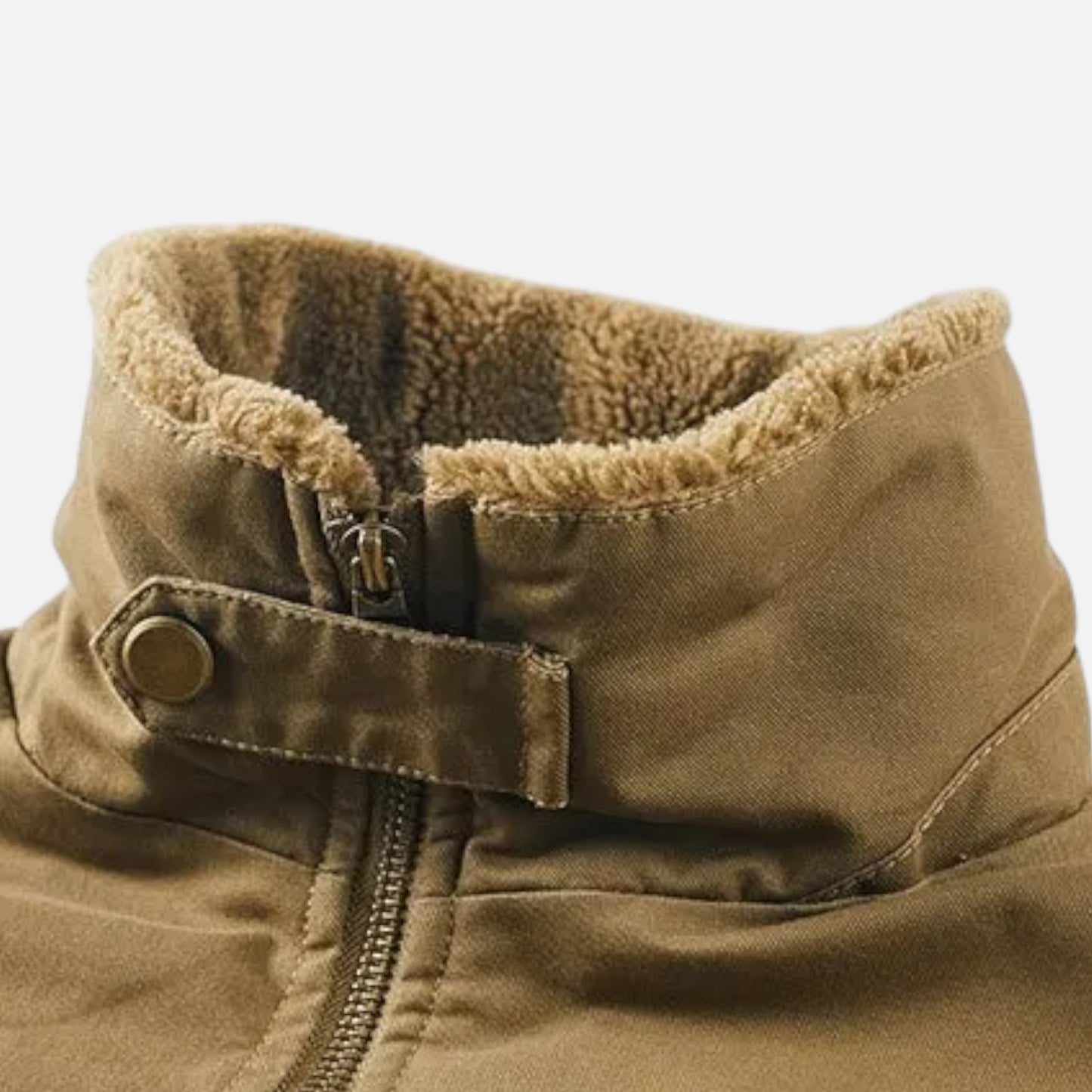 Men’s Warm Sherpa Bomber Jacket