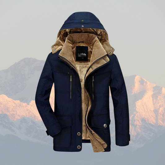 Alexander | Parka Jacket with Faux Fur Lining for Men
