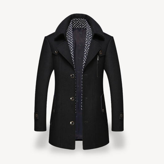 Men’s Wool Blend Peacoat