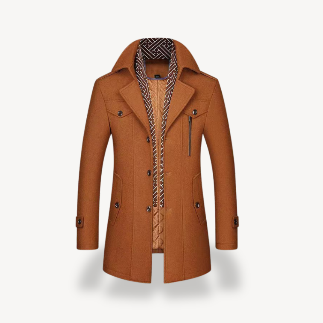 Men’s Wool Blend Peacoat