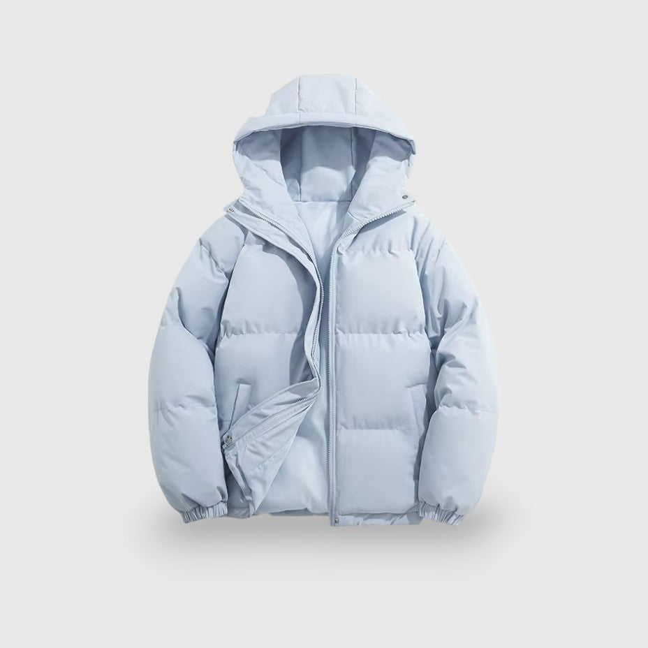 Men’s Cozy Hooded Puffer Jacket