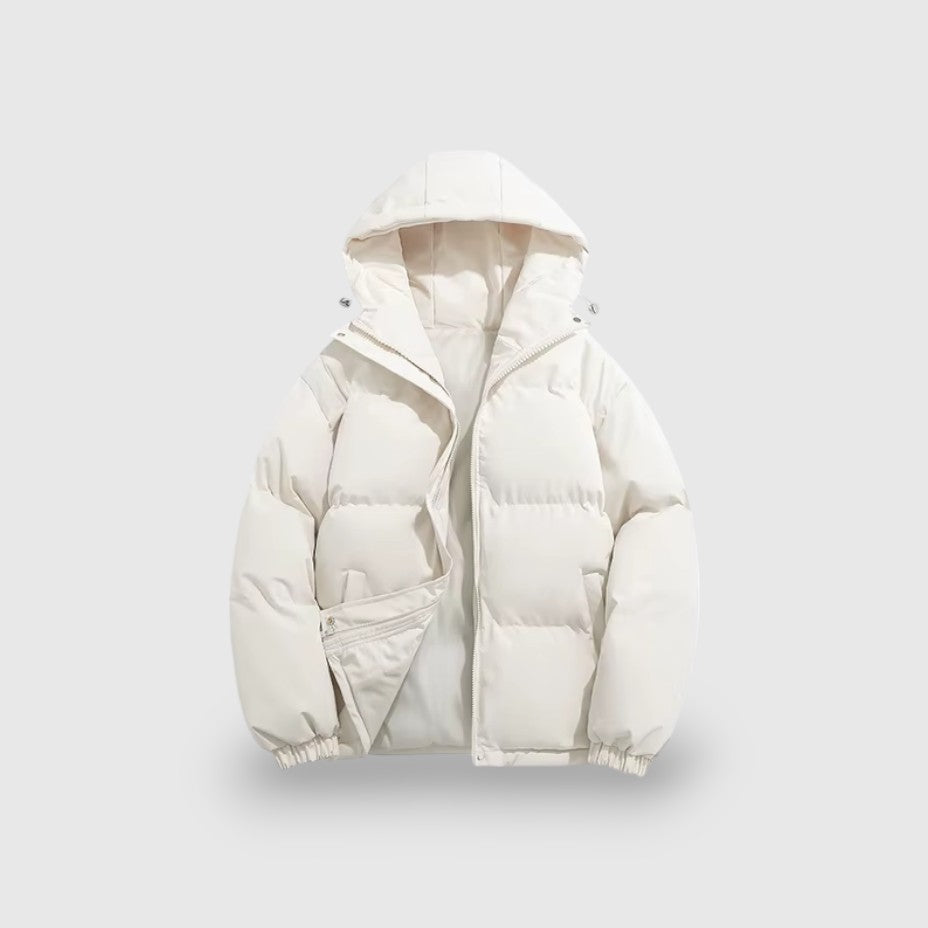 Men’s Cozy Hooded Puffer Jacket