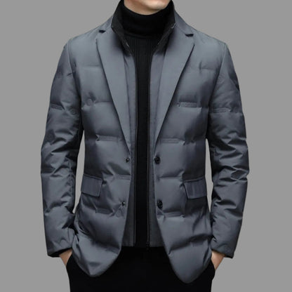 Men's Thick Insulated Quilted Winter Coat