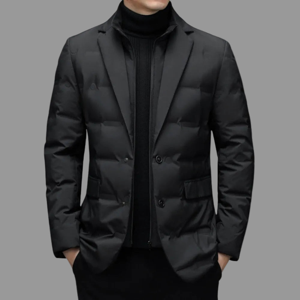Men's Thick Insulated Quilted Winter Coat