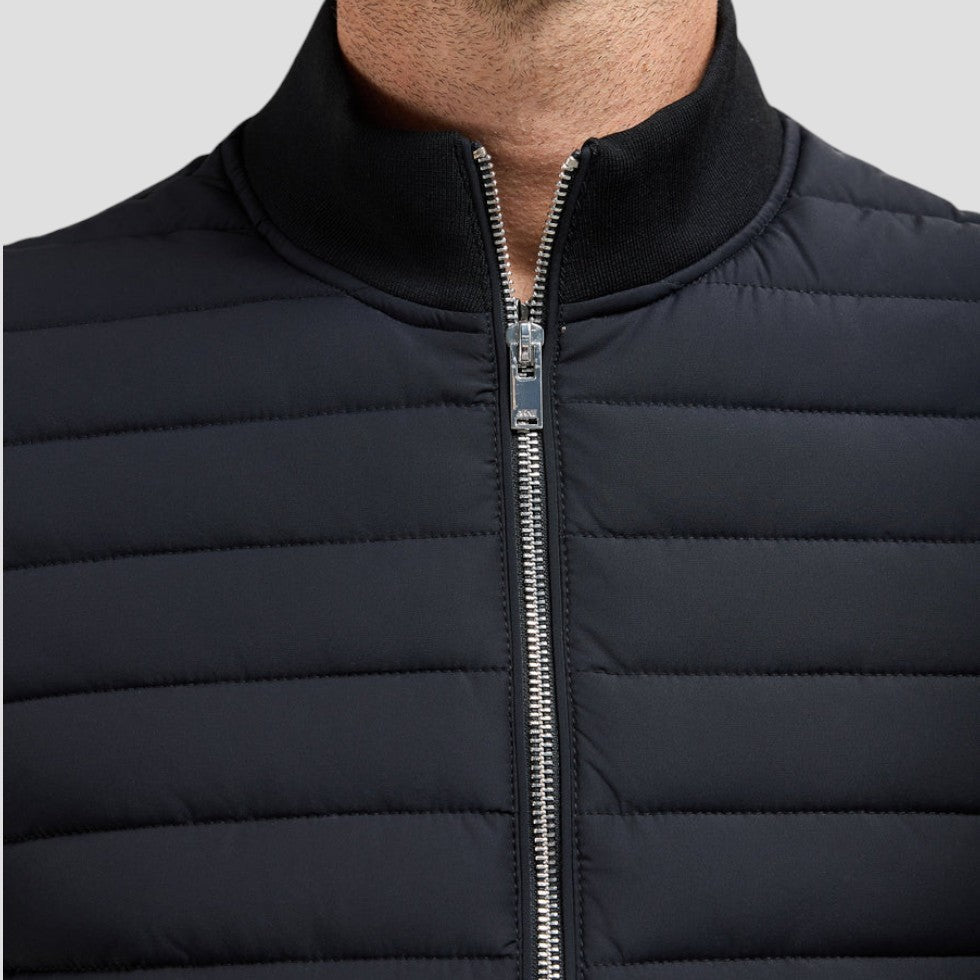 Men's Puffer Vest Zip-Up Quilted Sleeveless Jacket