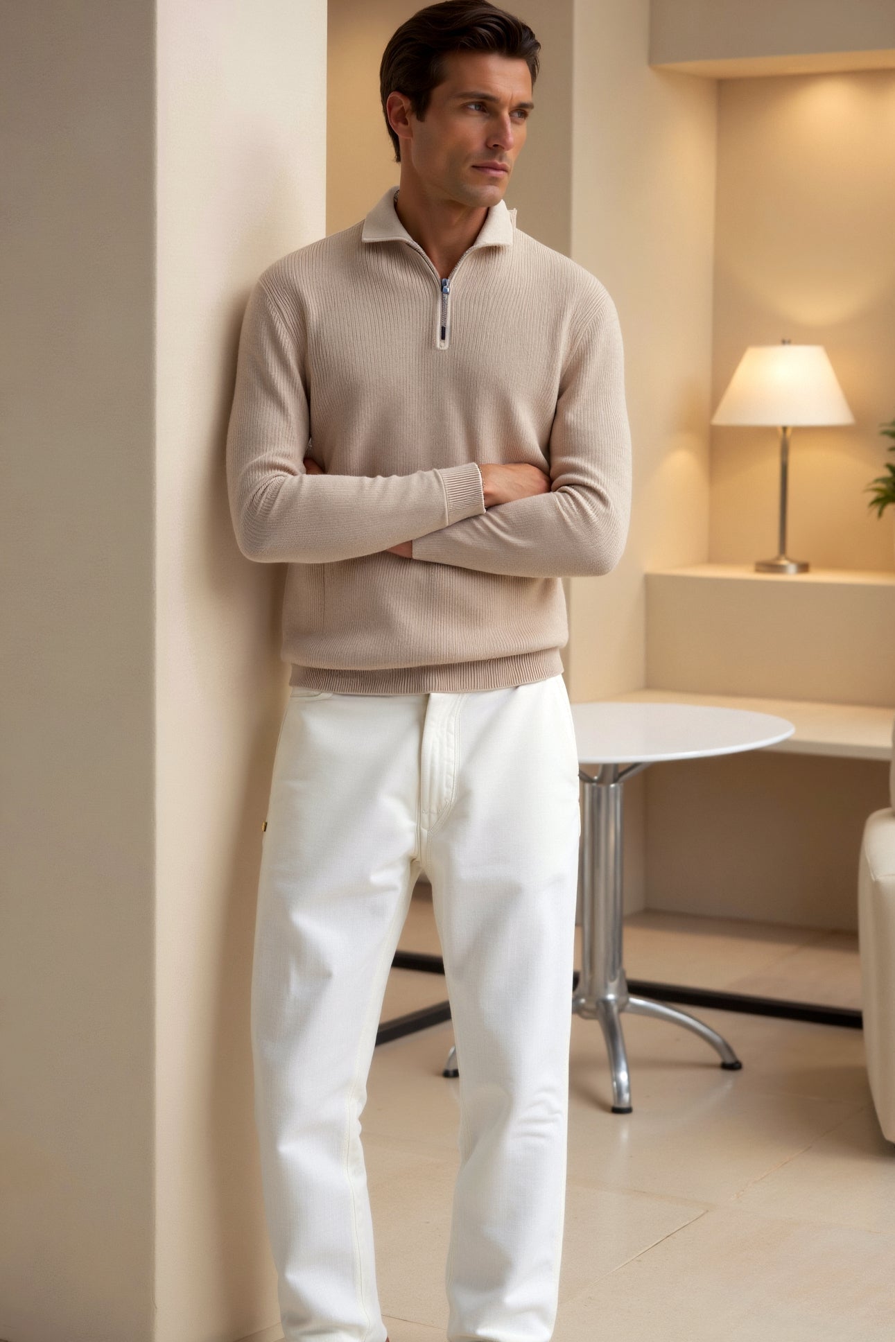 Mark | Men's Classic Knitted Wool Sweater