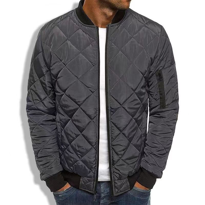Benjamin | Quilted Diamond Stitch Jacket for Men