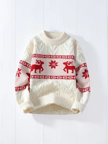 Men’s Christmas Cable Knit Sweater