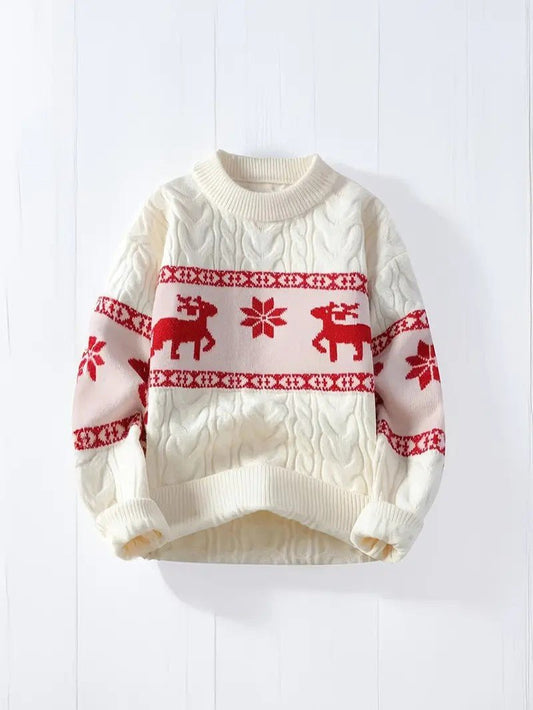 Men’s Christmas Cable Knit Sweater
