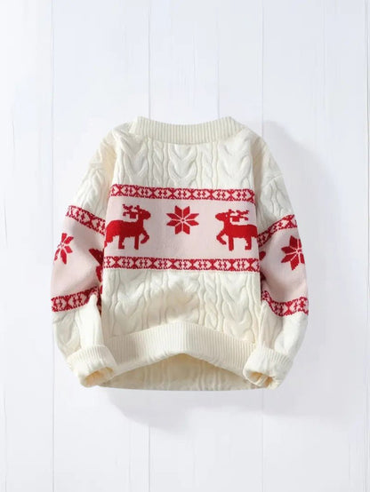 Men’s Christmas Cable Knit Sweater