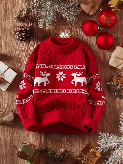 Men’s Christmas Cable Knit Sweater