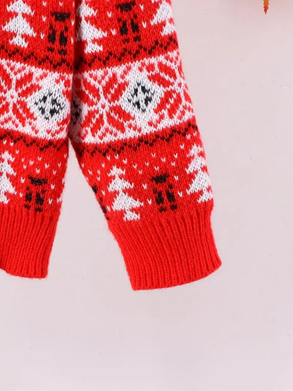 Men’s Nordic Reindeer Christmas Sweater