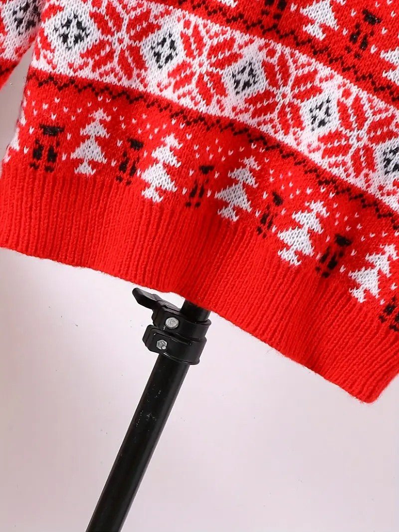 Men’s Nordic Reindeer Christmas Sweater
