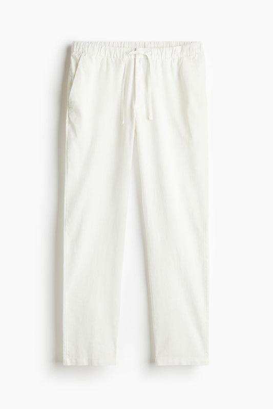 Men’s Relaxed-Fit Drawstring Trousers
