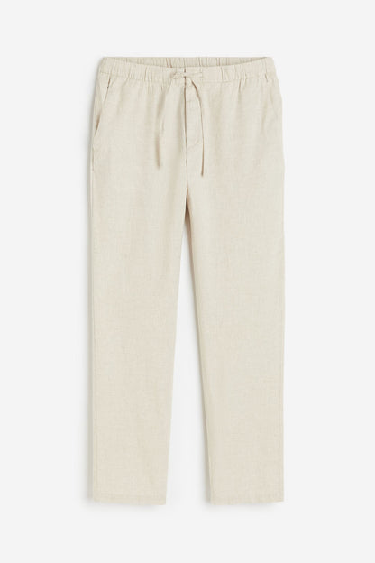 Men’s Relaxed-Fit Drawstring Trousers