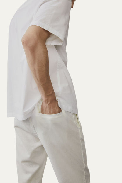 Men’s Relaxed-Fit Drawstring Trousers