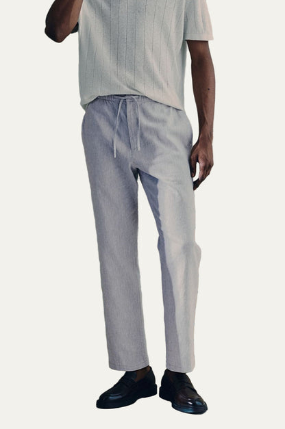 Men’s Relaxed-Fit Drawstring Trousers
