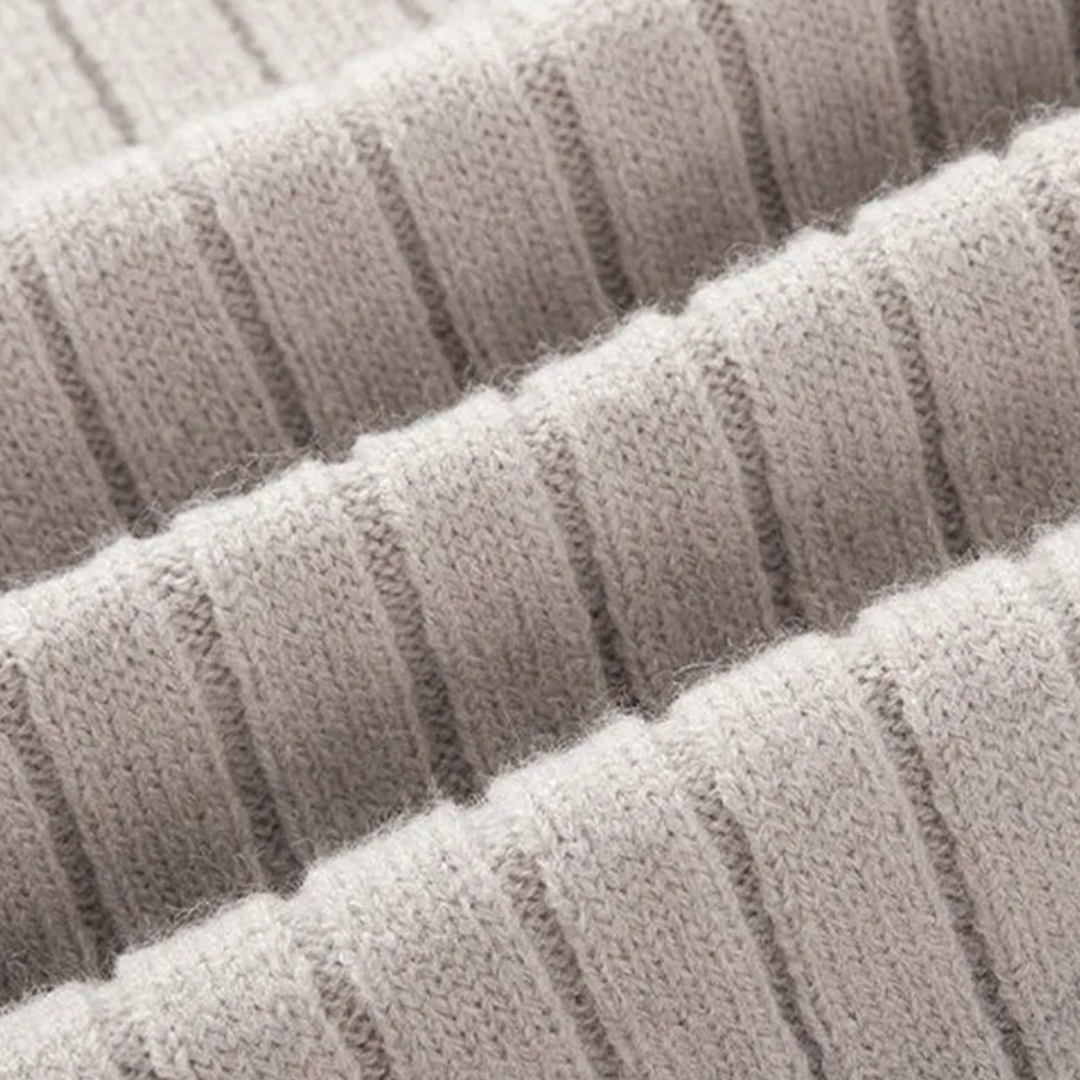 Men’s Fitted Quarter-Zip Sweater