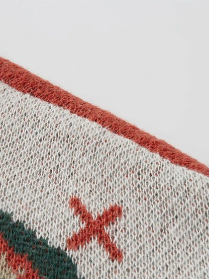 Men’s Festive Patchwork Christmas Sweater