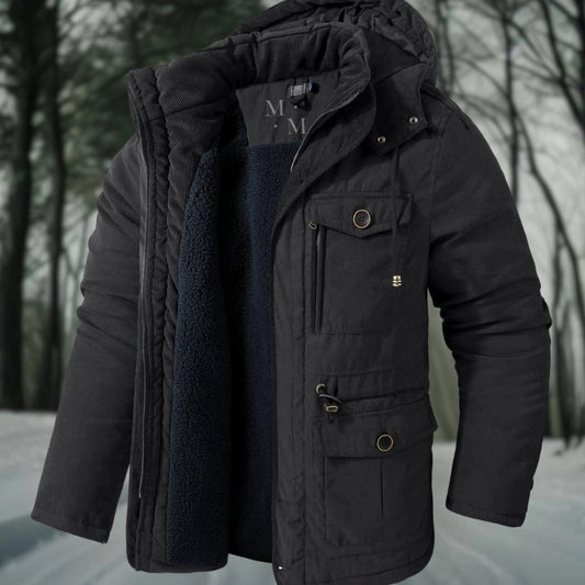 Charles | Sherpa Lined Parka Jacket for Men