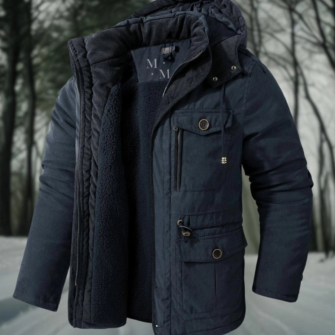 Charles | Sherpa Lined Parka Jacket for Men