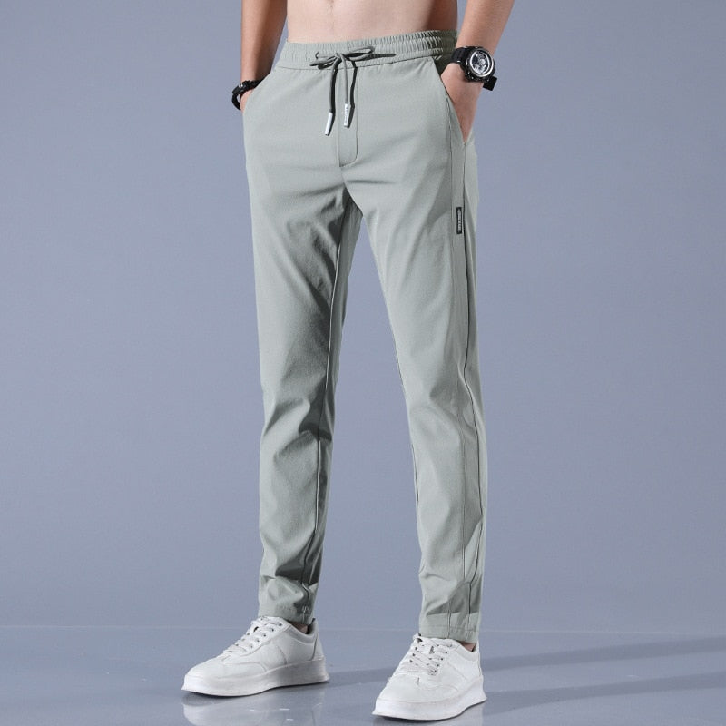 Comfortable Elastic Waist Pants