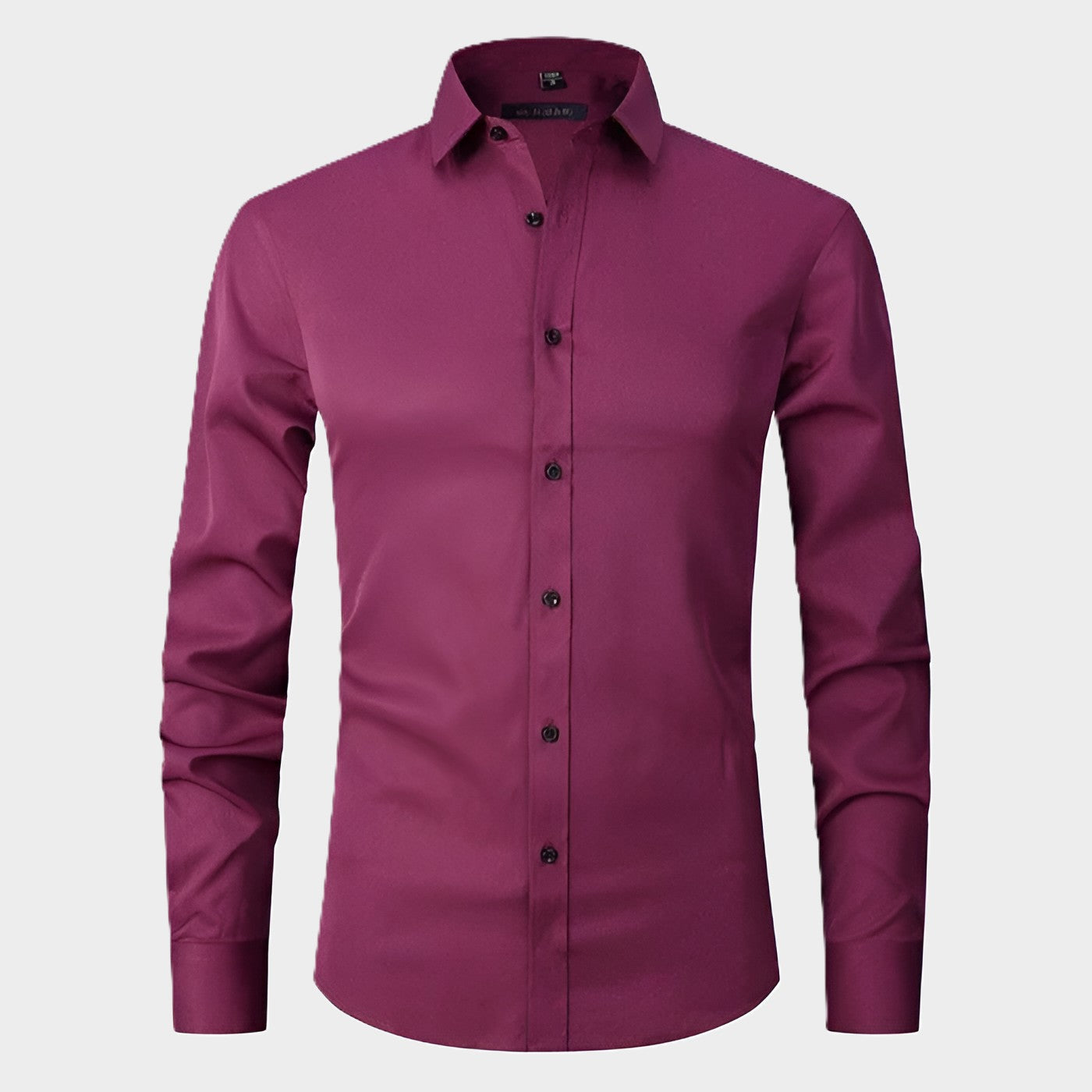 Comfortable Men's Dress Shirt Wrinkle Resistant Moisture Wicking