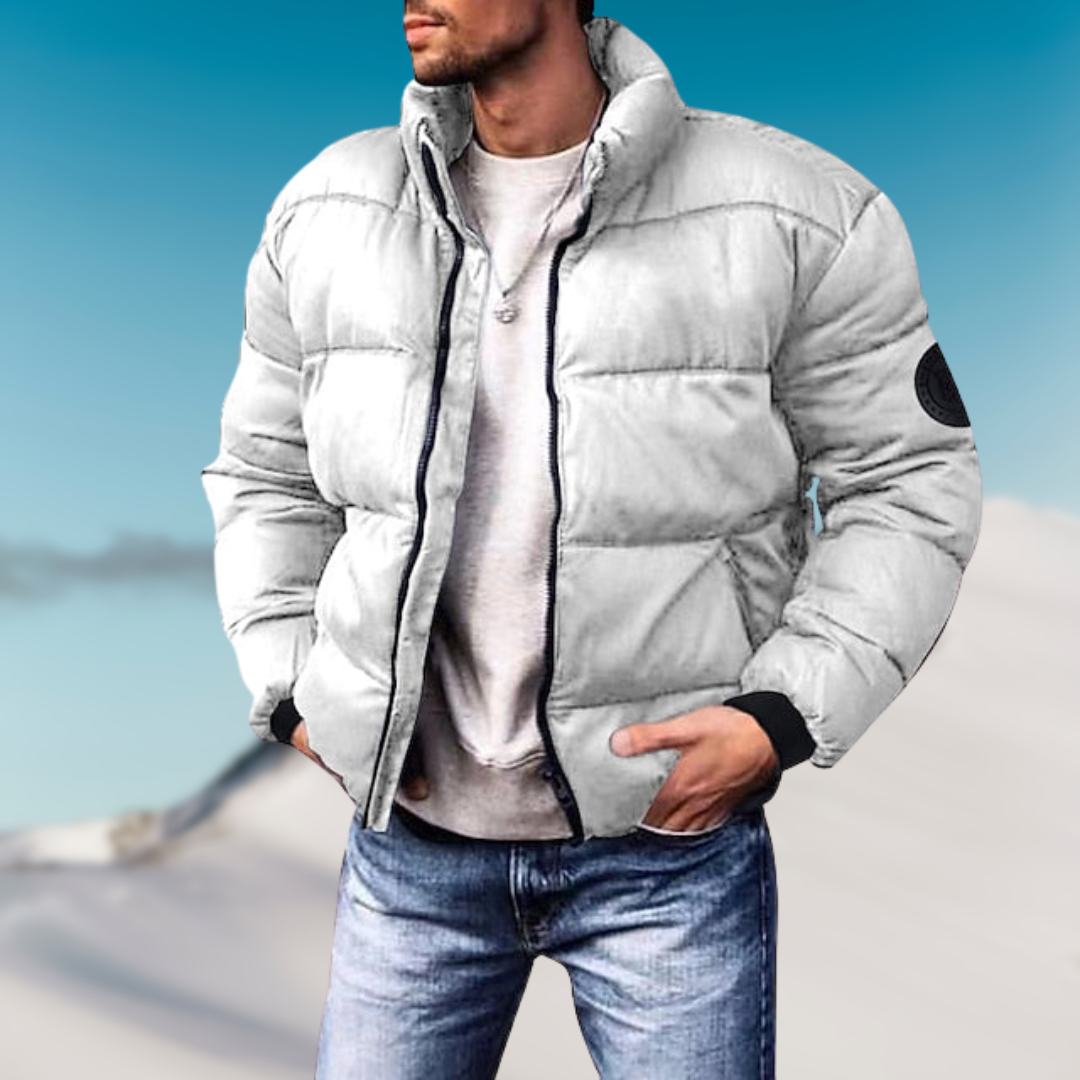 Grayson | Classic Men’s Winter Puffer Jacket with Modern Detailing