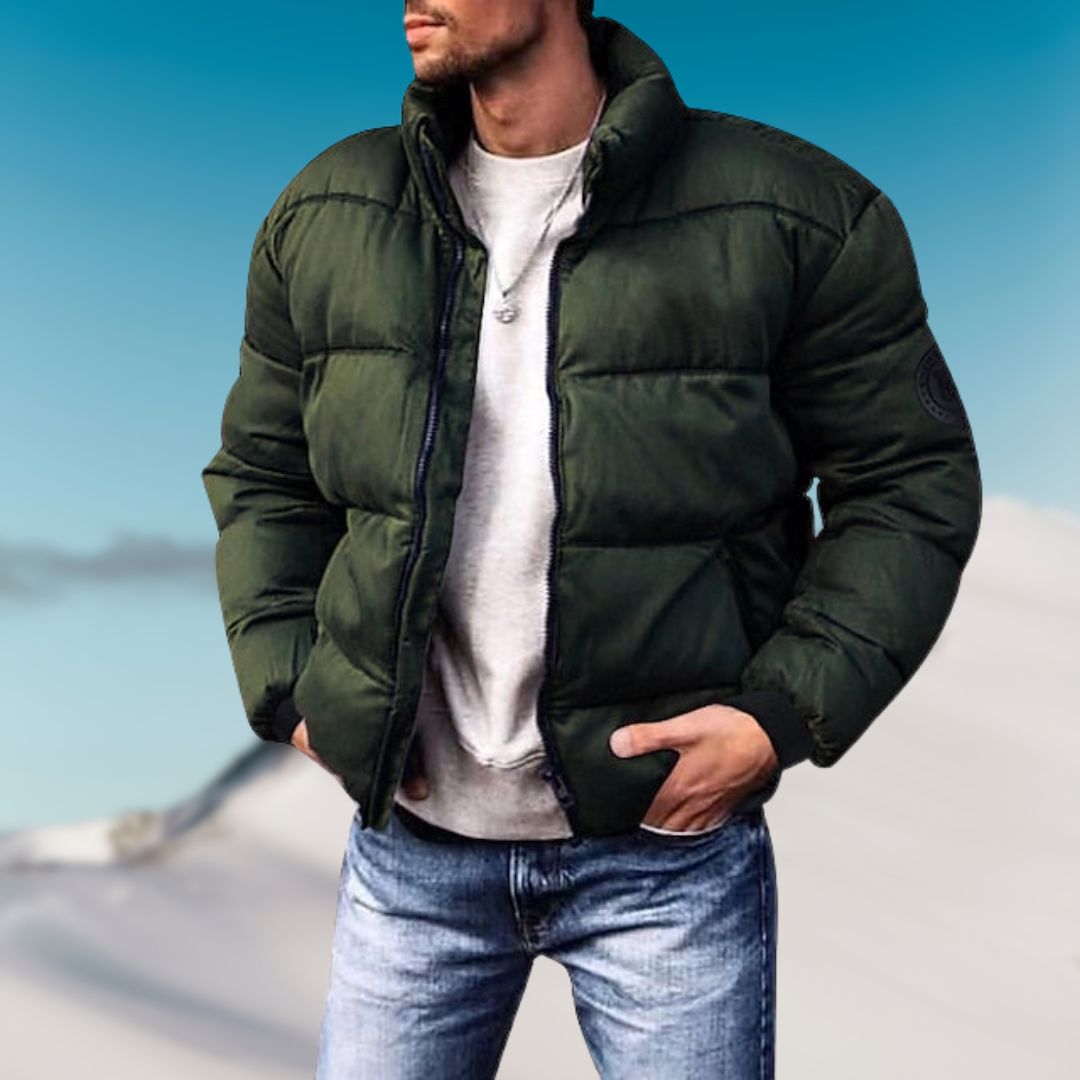 Grayson | Classic Men’s Winter Puffer Jacket with Modern Detailing