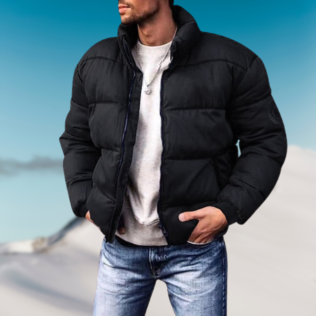 Grayson | Classic Men’s Winter Puffer Jacket with Modern Detailing