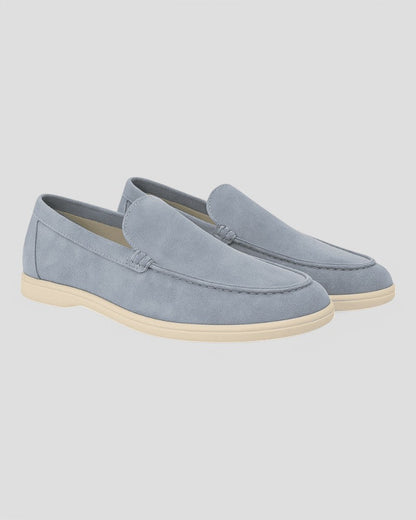 Men's Suede Loafers Slip On Original Dress Shoes